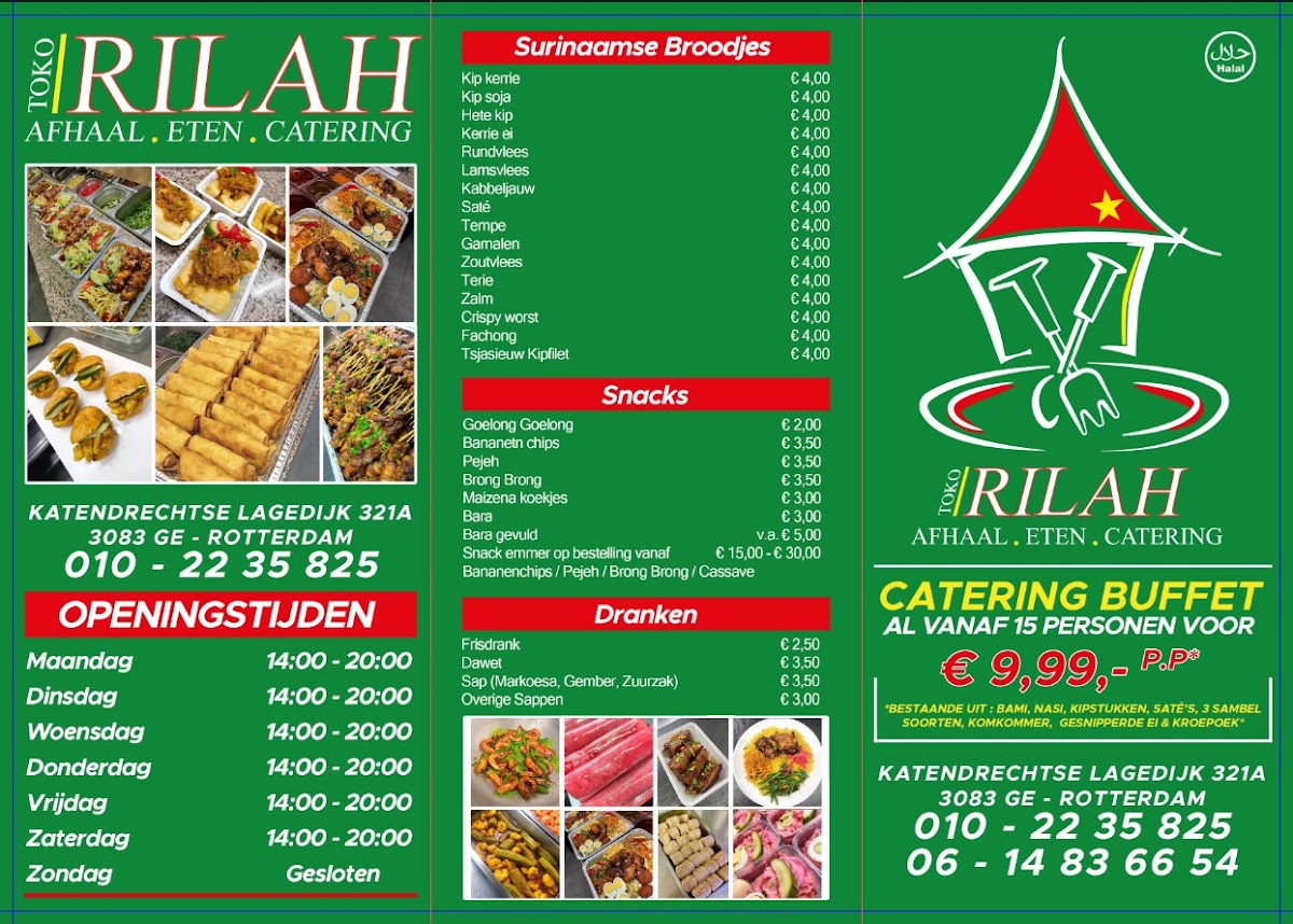 Menu Toko Rilah Rotterdam Zuid-4