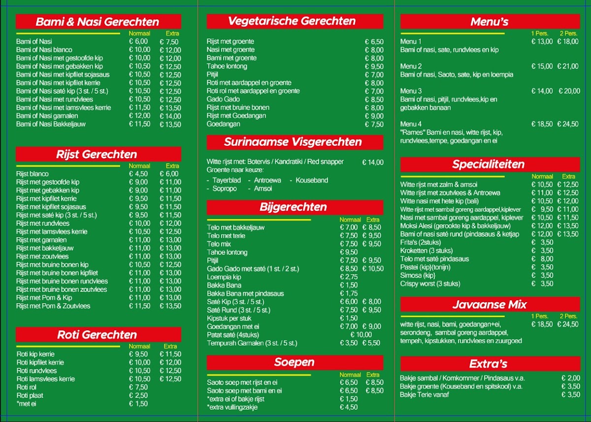 Menu Toko Rilah Rotterdam Zuid-5